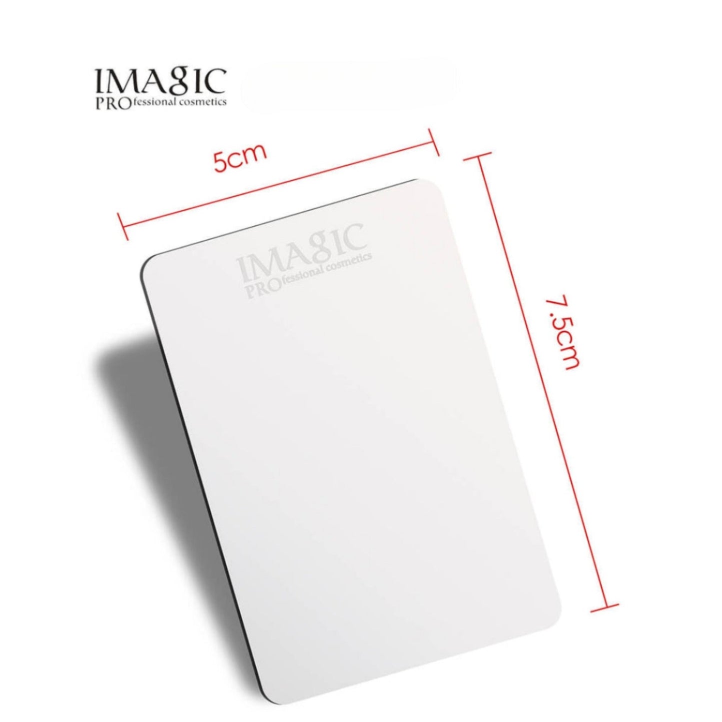 IMAGIC Ring Stainless Steel Makeup Mixing Palette