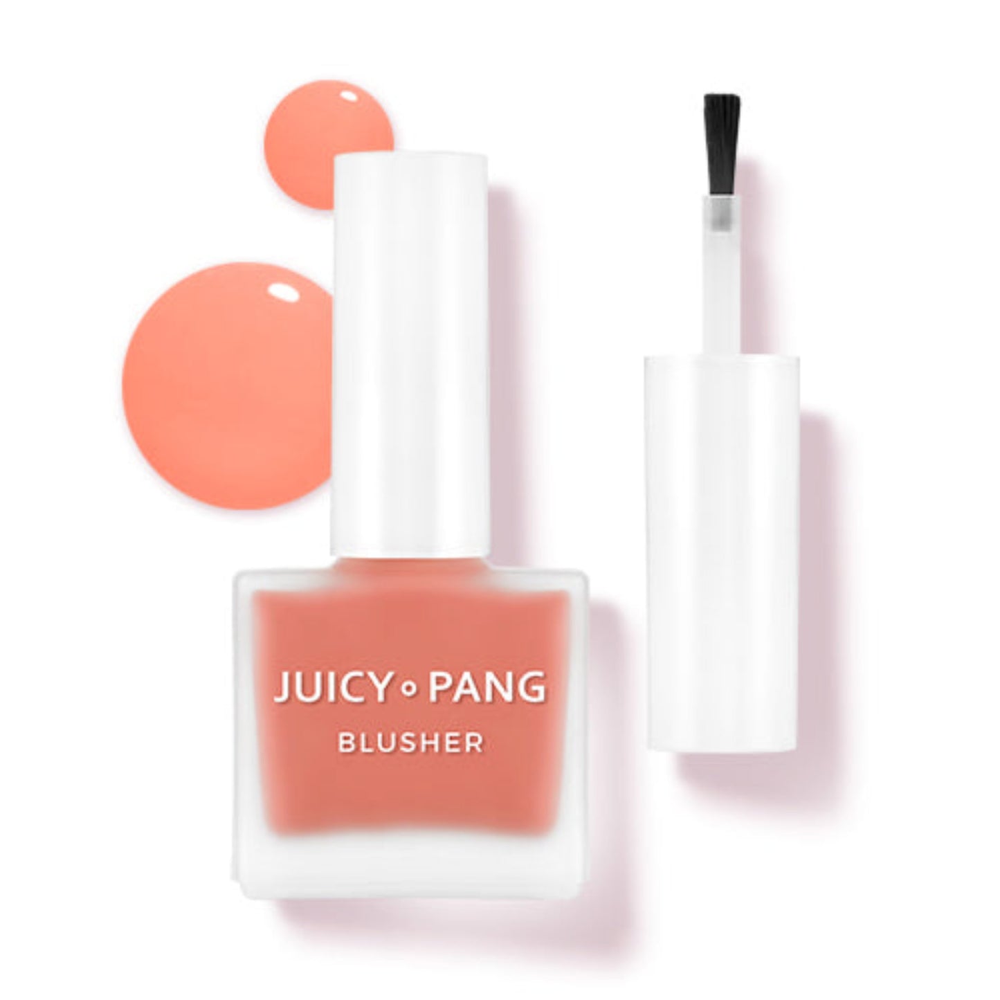 A’PIEU Juicy-Pang Water Blusher CR01 Peach, blush lichid piersică care oferă obrajilor o culoare proaspătă și naturală