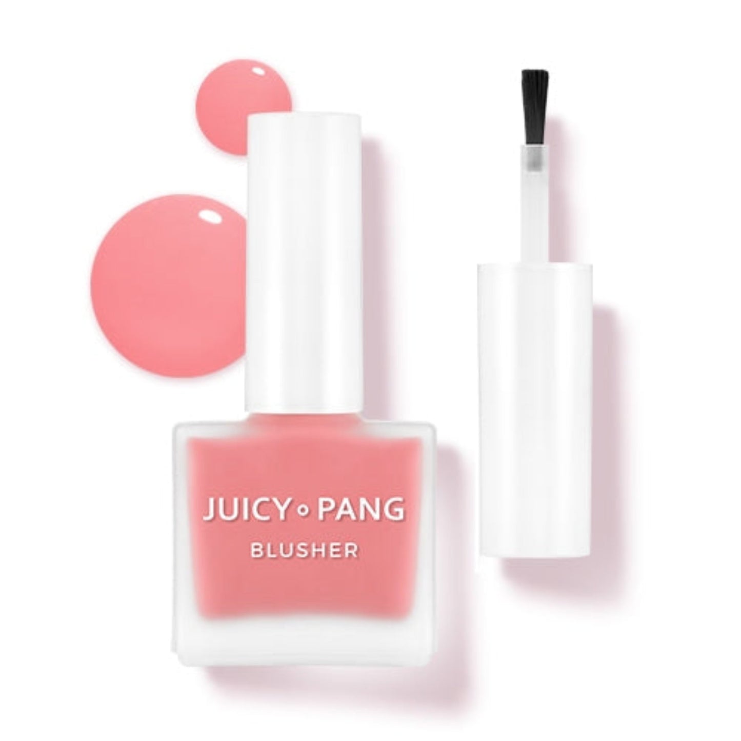 A’PIEU Juicy-Pang Water Blusher PK01 Strawberry, blush lichid roz căpșună care oferă obrajilor o culoare proaspătă și naturală