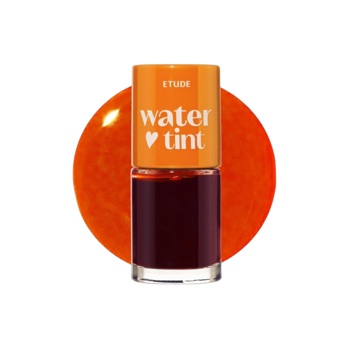ETUDE Dear Darling Water Tint 03 Orange Ade, tint de buze portocaliu care oferă culoare fructată și prospețime de lungă durată