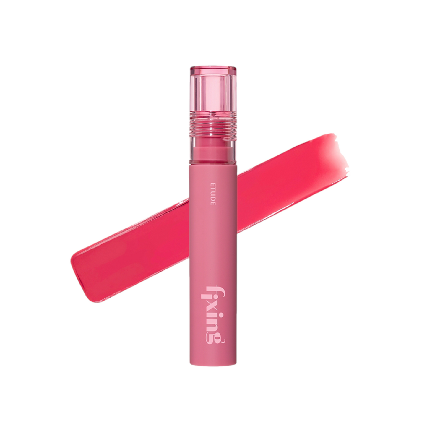 ETUDE Fixing Tint 10 Smoky Cherry, ruj lichid rezistent care oferă buzelor culoare intensă și confort de lungă durată