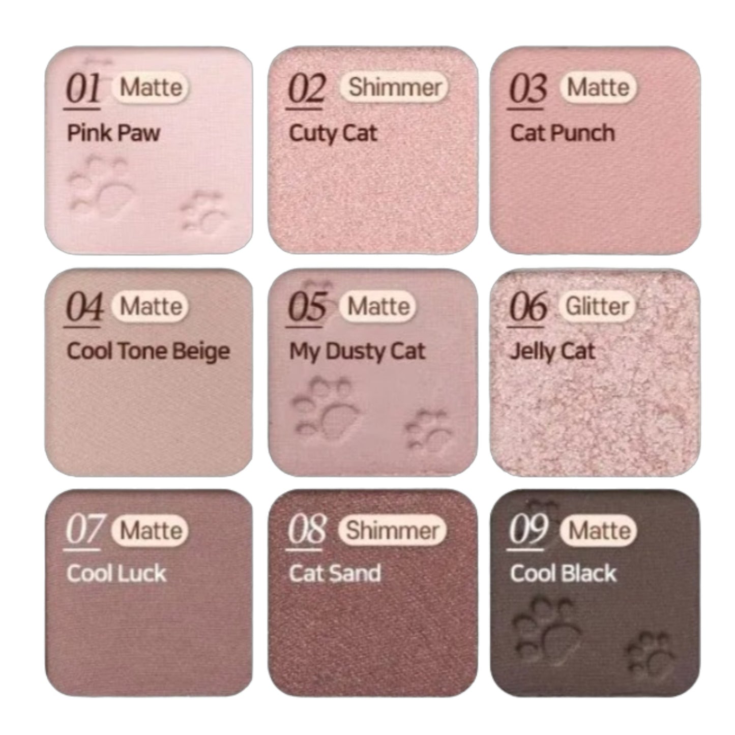 ETUDE Play Color Eyes Dusty Cat, paletă de farduri pentru machiaj elegant și versatil