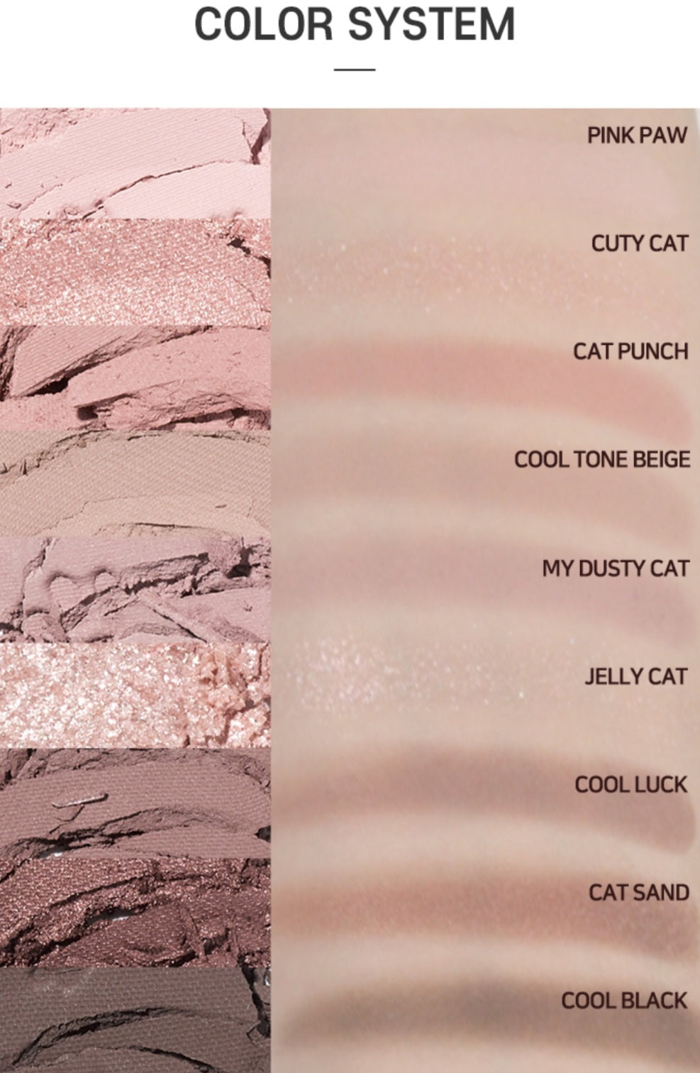 ETUDE Play Color Eyes Dusty Cat, paletă de farduri pentru machiaj elegant și versatil