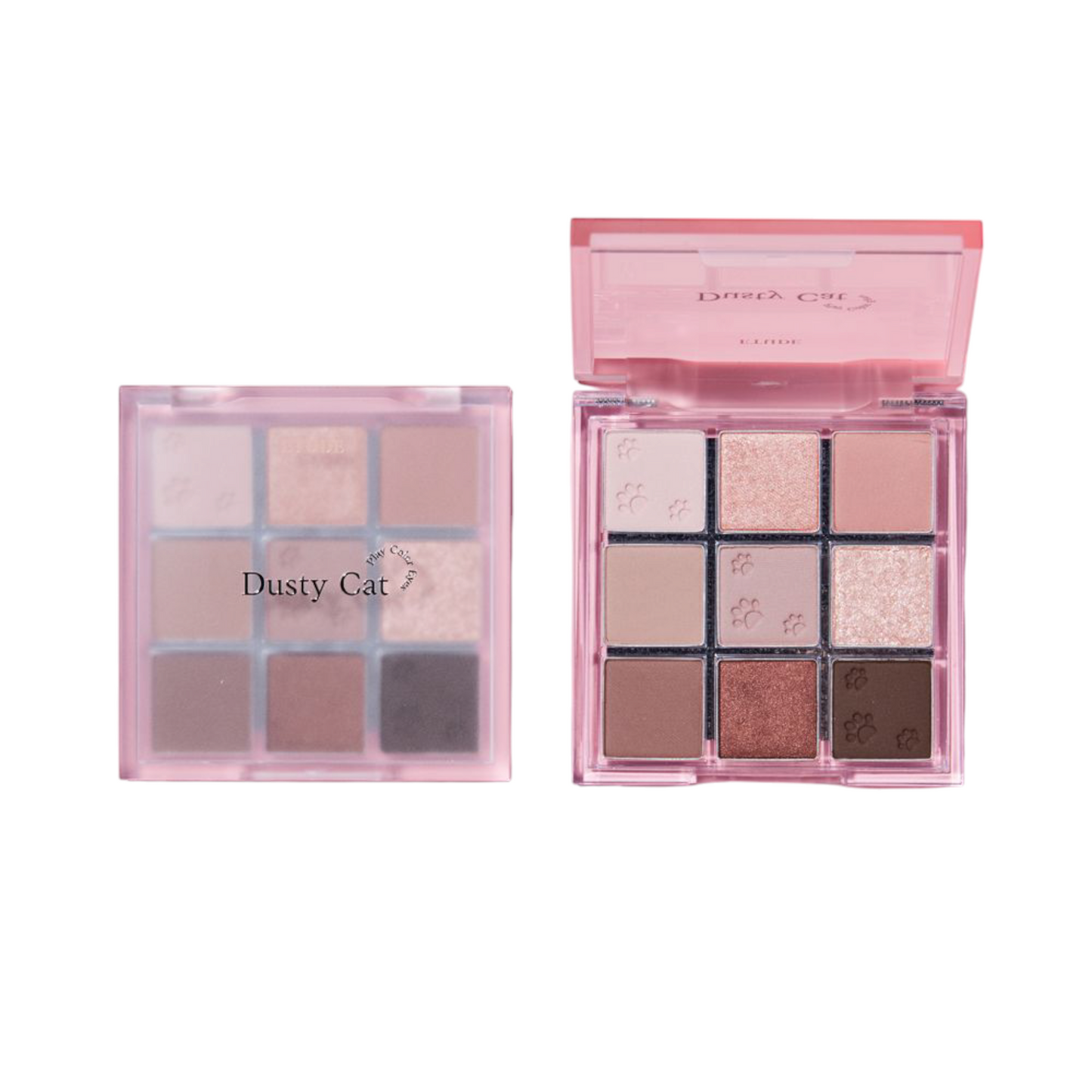 ETUDE Play Color Eyes Dusty Cat, paletă de farduri pentru machiaj elegant și versatil