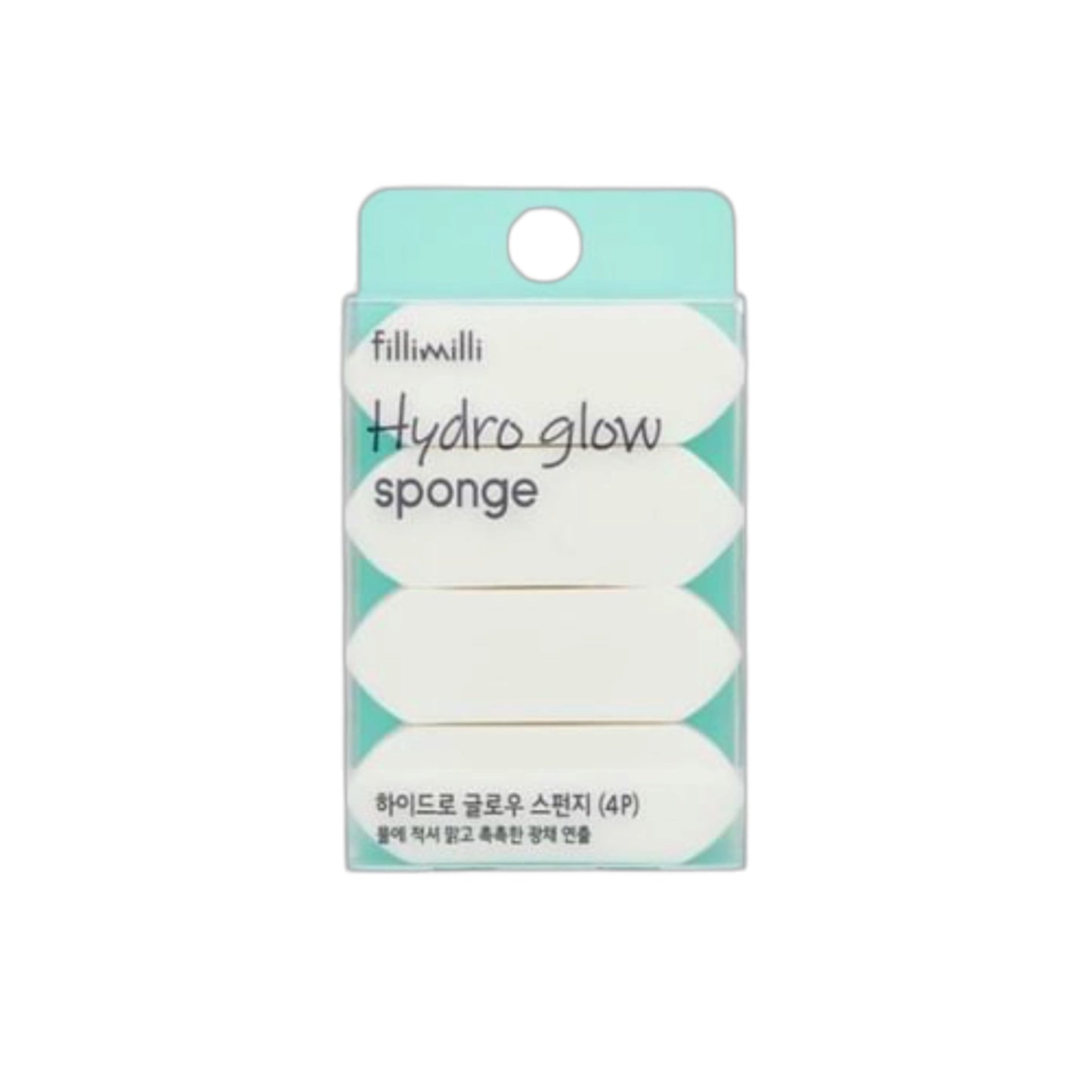 FILLIMILLI Hydro Glow Sponge, burete de machiaj care aplică fondul de ten uniform și oferă un finish luminos