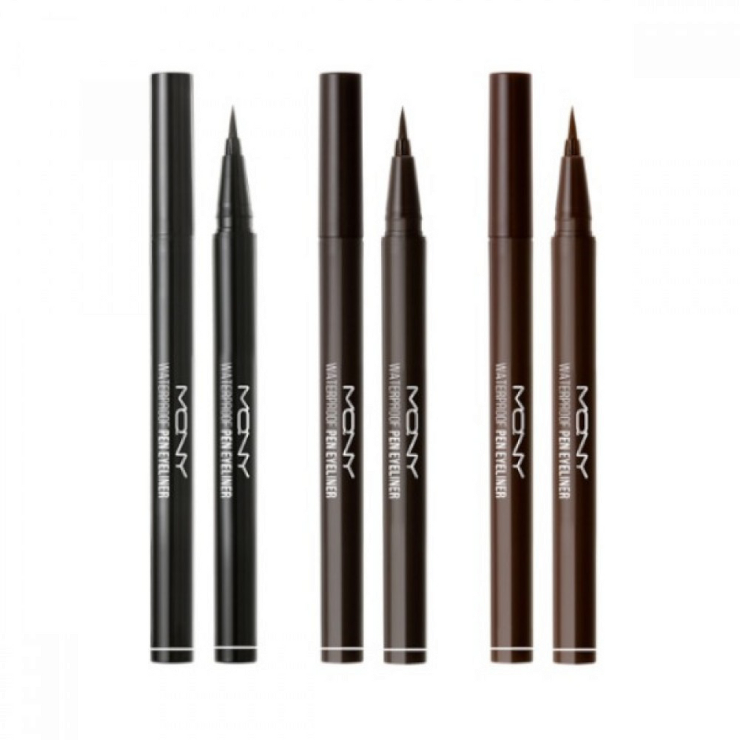 MACQUEEN MQNY Waterproof Pen Eyeliner, tuș de ochi rezistent la apă pentru un contur precis și de lungă durată