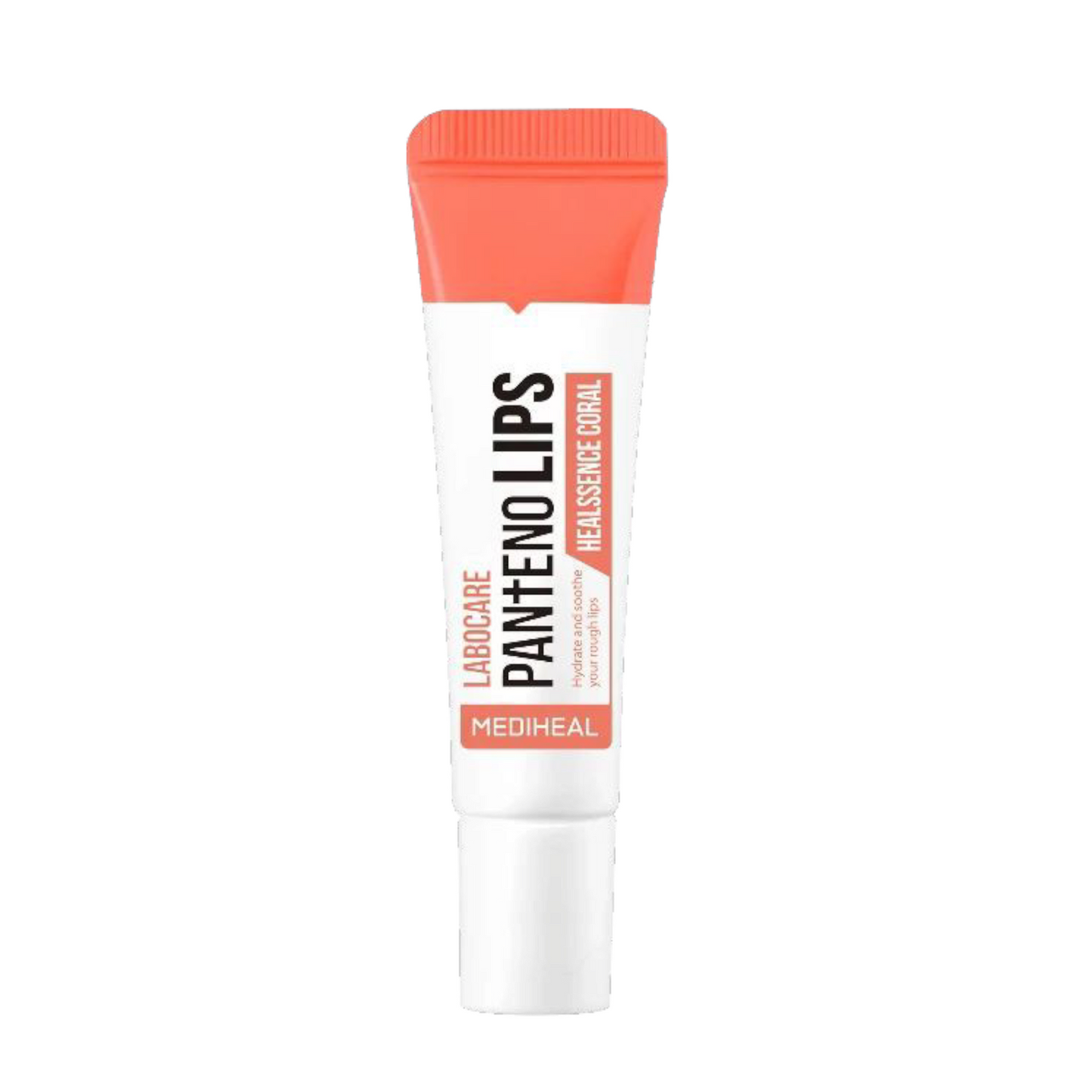 MEDIHEAL Labocare Pantenolips Healssence Coral Lip Balm, balsam de buze hidratant cu panthenol care repară și catifelează buzele
