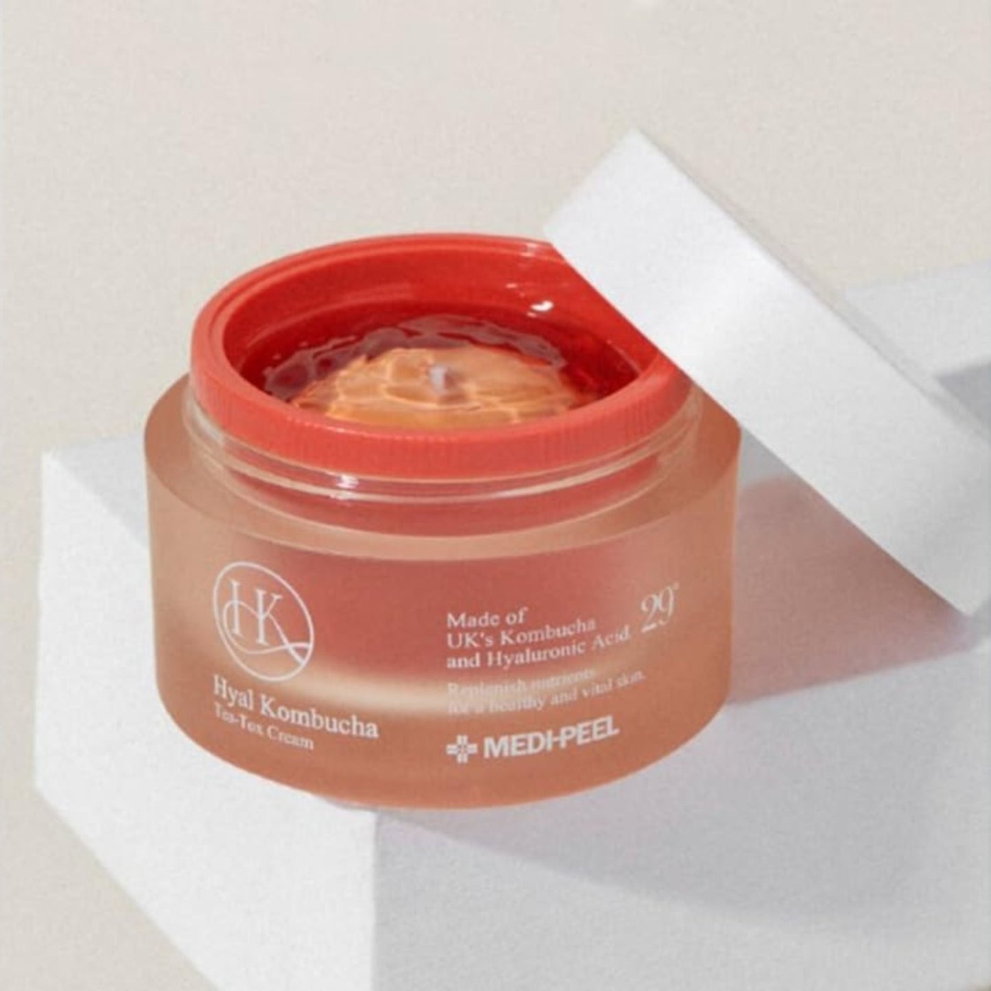 Crema fata cu kombucha, acid hialuronic si ceramide pentru hidratare si regenerare, 50 ml