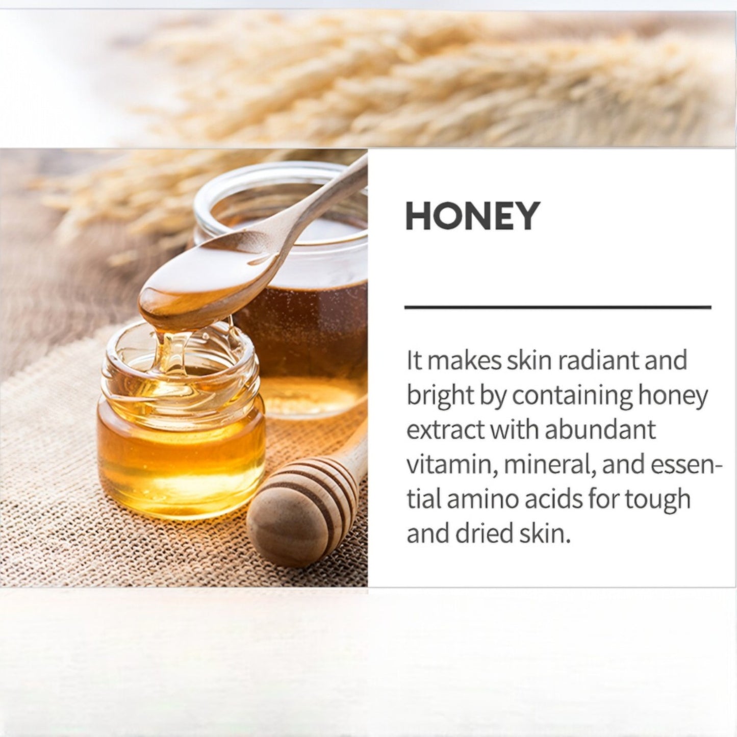 MISSHA Airy Fit Sheet Mask Honey, mască de față nutritivă cu miere care hrănește și hidratează pielea