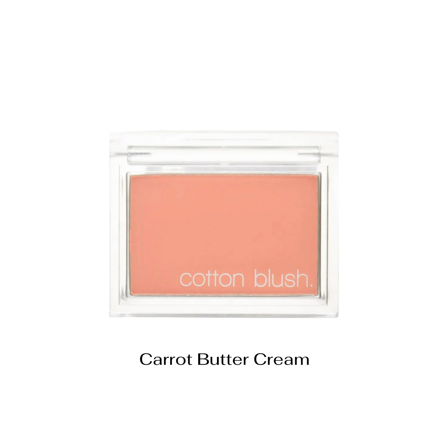 MISSHA Cotton Blusher Carrot Butter Cream, fard de obraz catifelat care oferă obrajilor un aspect proaspăt și natural