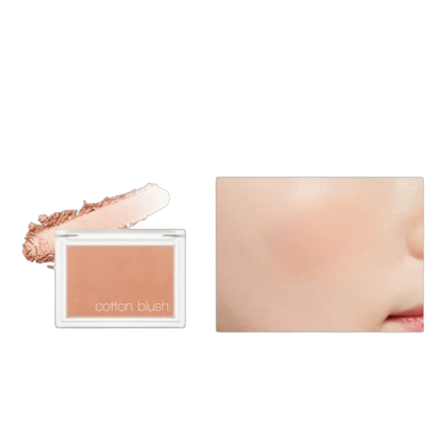 MISSHA Cotton Blusher Mama’s Camel Coat, fard de obraz catifelat care oferă obrajilor un aspect proaspăt și natural