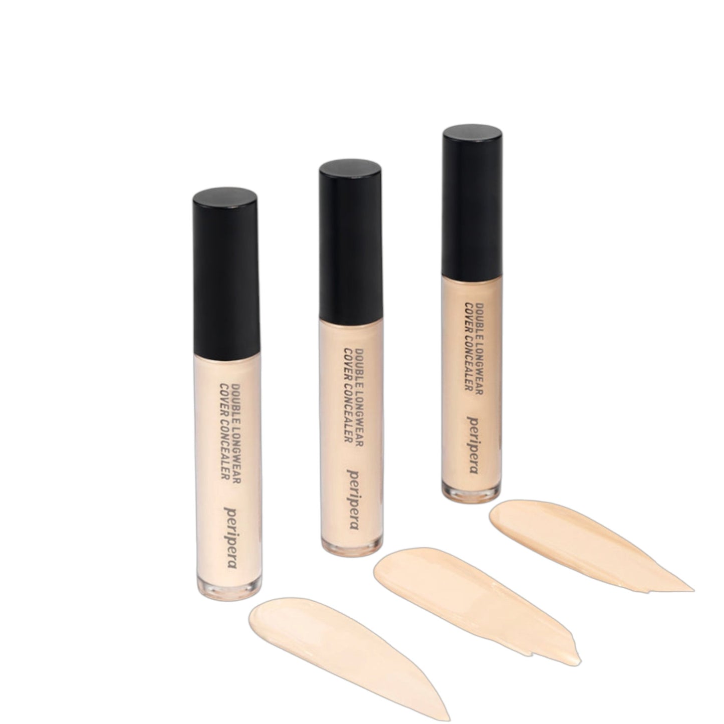 PERIPERA Double Longwear Cover Concealer, corector cu acoperire mare care camuflează imperfecțiunile și rezistă toată ziua
