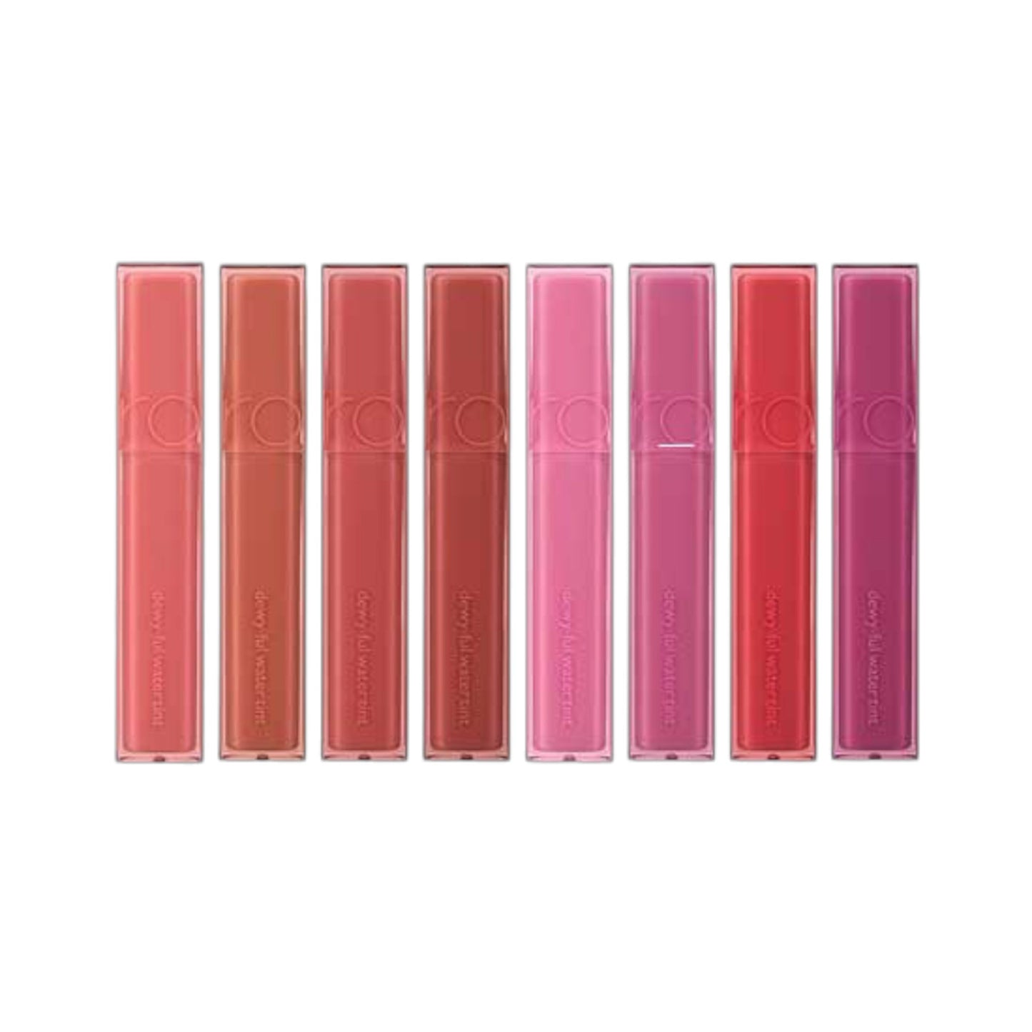 ROM&ND Dewyful Water Tint, ruj lichid ușor care oferă buzelor culoare intensă și un finish lucios și hidratat