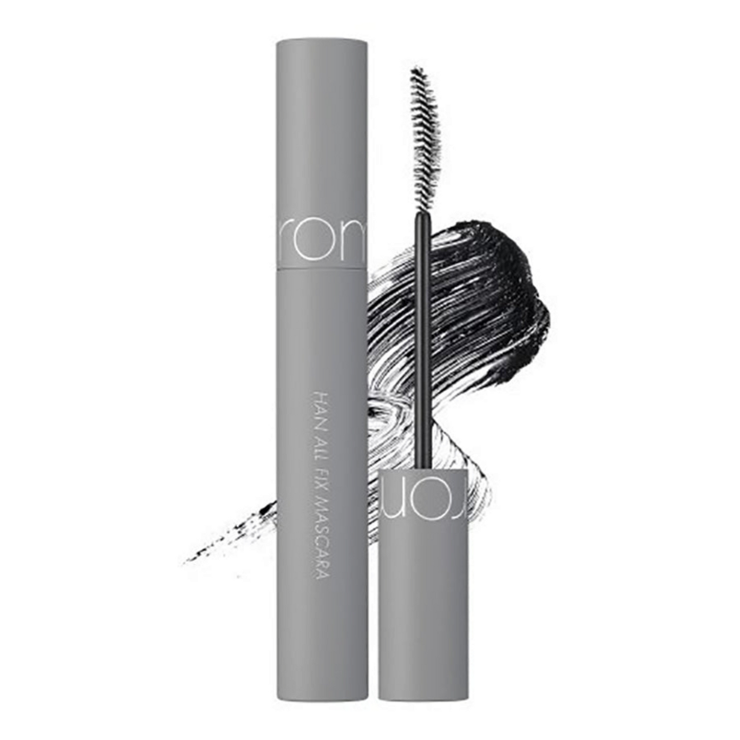 ROM&ND Han All Fix Mascara L01 Long Black, mascara neagră pentru alungire și definire elegantă a genelor