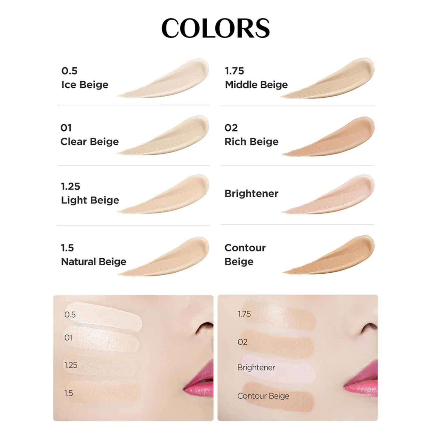 The SAEM Cover Perfection Tip Concealer, corector lichid cu acoperire mare care ascunde imperfecțiunile și luminează tenul