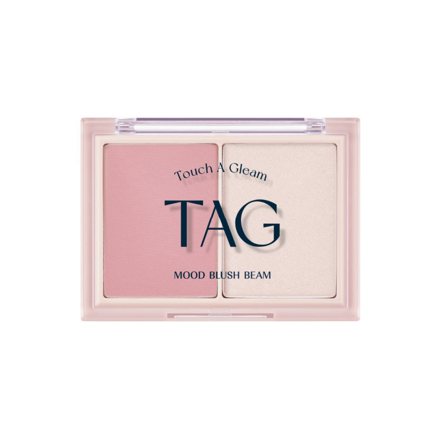Too Cool For School TAG Mood Blush Beam 02 Fair Mauve, blush mov deschis care oferă un aspect delicat și luminos obrajilor