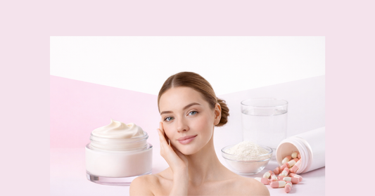 Colagen in creme vs colagen ingerat-diferenta intre crema si suplimente