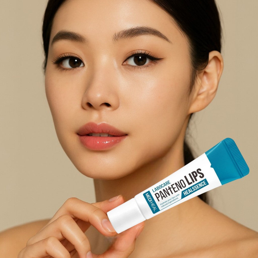 Buze hidratate cu balsam coreean pentru ingrijire zilnica