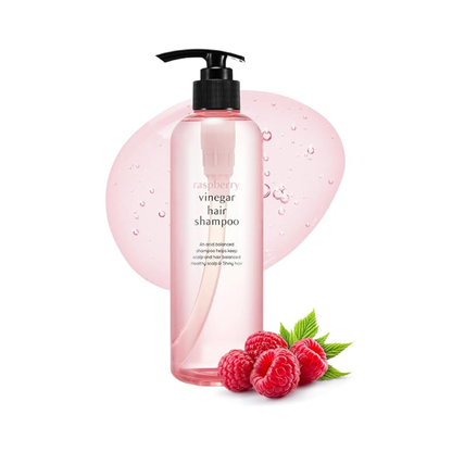 A'pieu Raspberry Vinegar Hair Shampoo pentru par tern si lipsit de stralucire, curata delicat si ofera luciu natural.