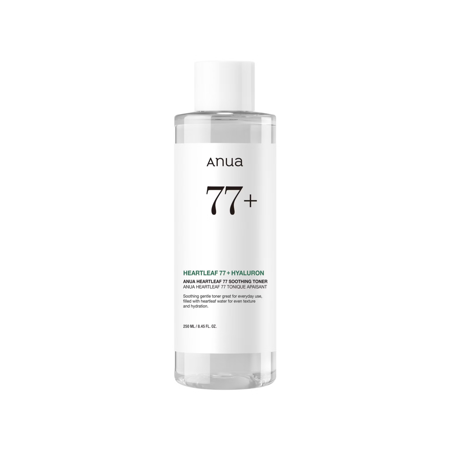 Anua heartleaf 77% soothing toner 250 ml toner calmant cu 77% heartleaf pentru echilibrarea si hidratarea pielii