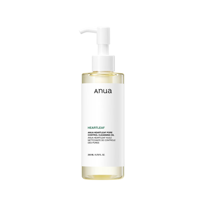 Anua heartleaf pore control cleansing oil ulei demachiant pentru curatarea porilor si indepartarea machiajului