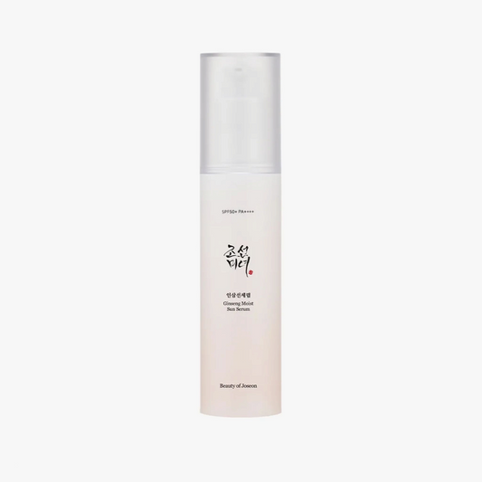 BEAUTY OF JOSEON Ginseng Moist Sun Serum SPF50, ser cu protecție solară care hidratează și revitalizează pielea