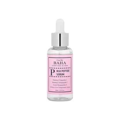 Cos de Baha p m.a peptide serum p60 ser cu peptide pentru sustinerea fermitatii pielii si imbunatatirea aspectului liniilor fine.