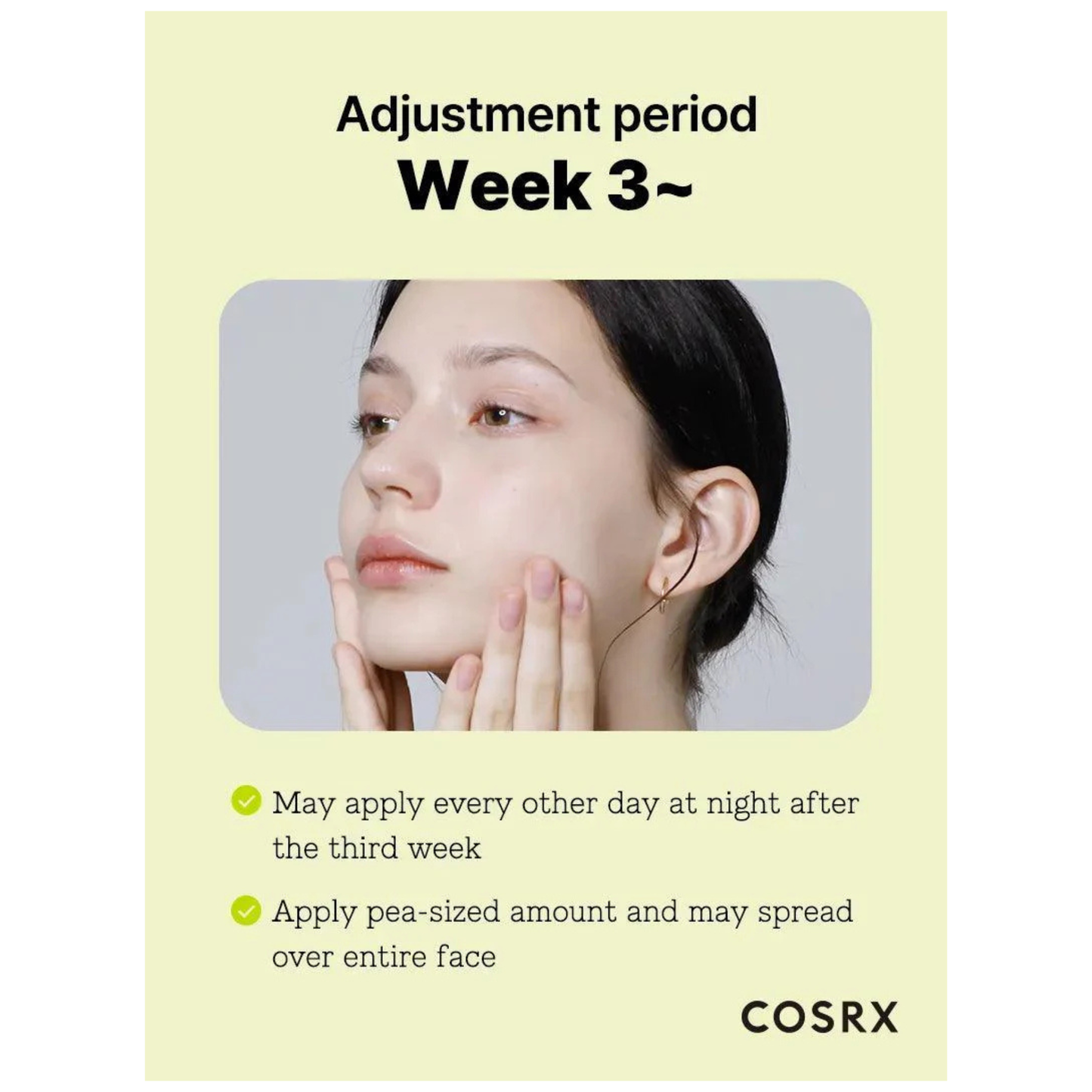 Cosrx the retinol 0.3 cream 20 ml crema cu retinol pentru imbunatatirea texturii pielii si reducerea aspectului liniilor fine.