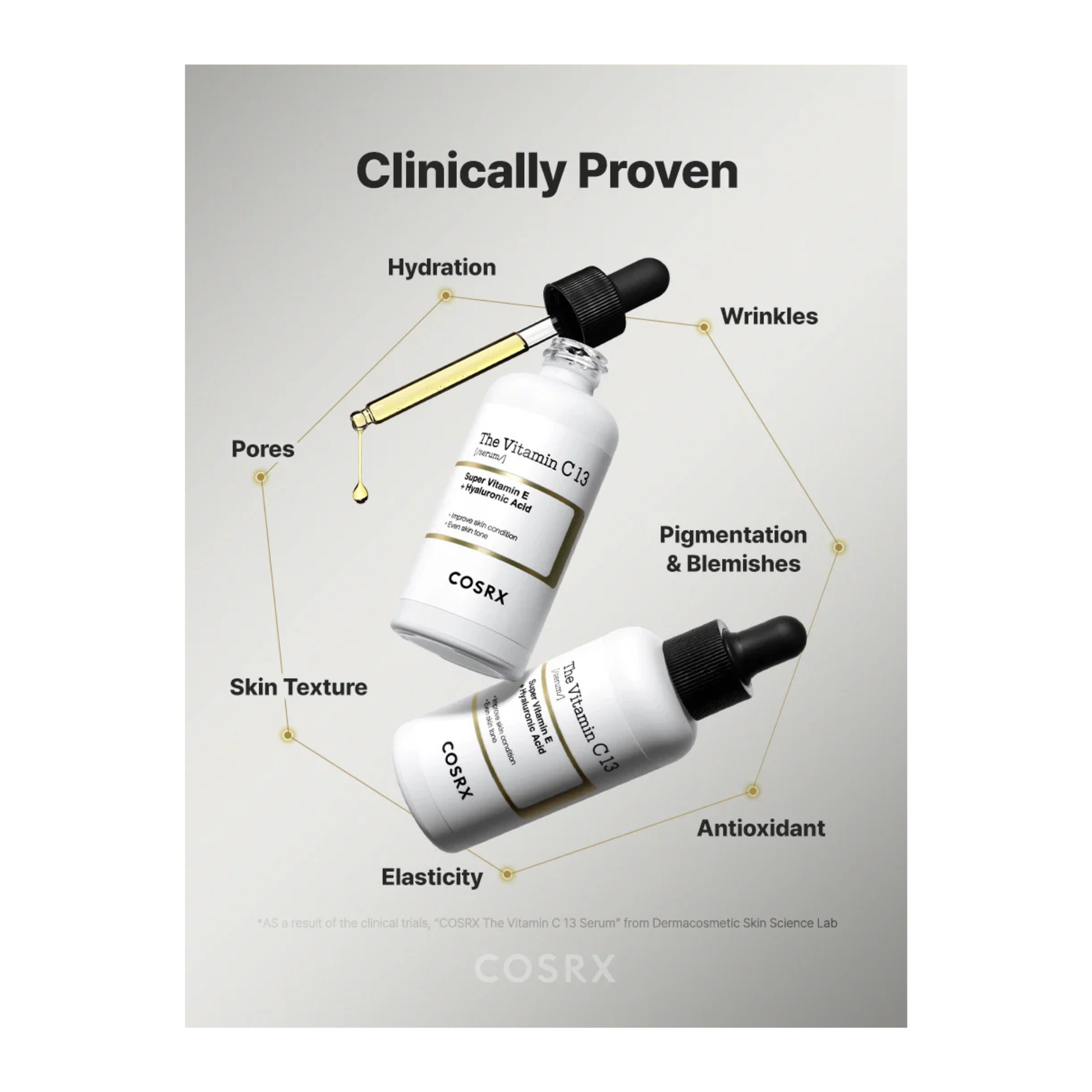 Cosrx the vitamin c 13 serum 20 ml ser antioxidant pentru luminozitatea si uniformizarea aspectului pielii