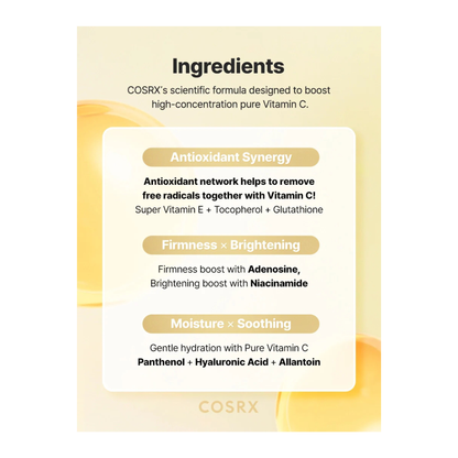 Cosrx the vitamin c 13 serum 20 ml ingrediente si beneficii