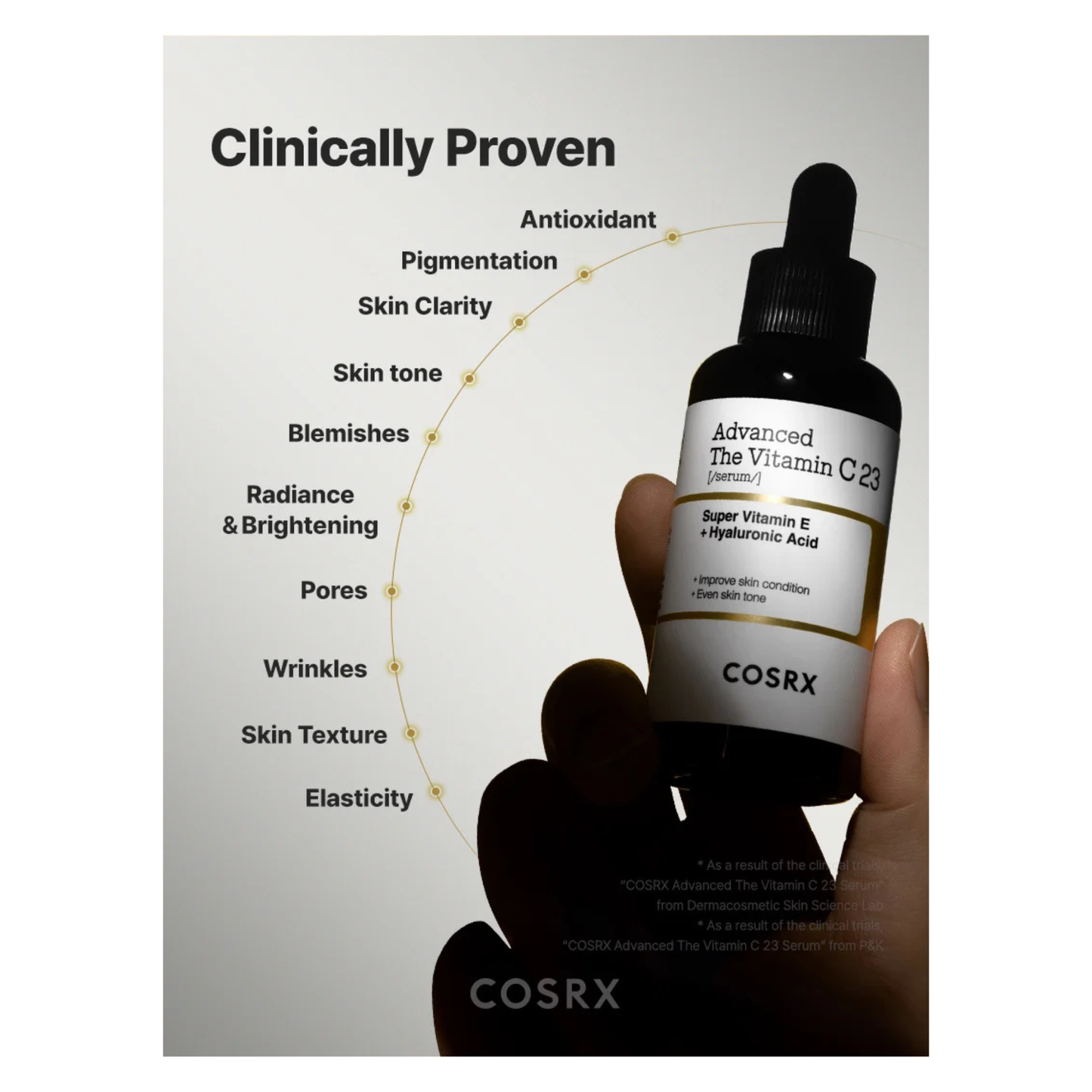 Cosrx the vitamin c 23 serum 20 ml ser antioxidant concentrat pentru luminozitate si uniformizarea nuantei pielii