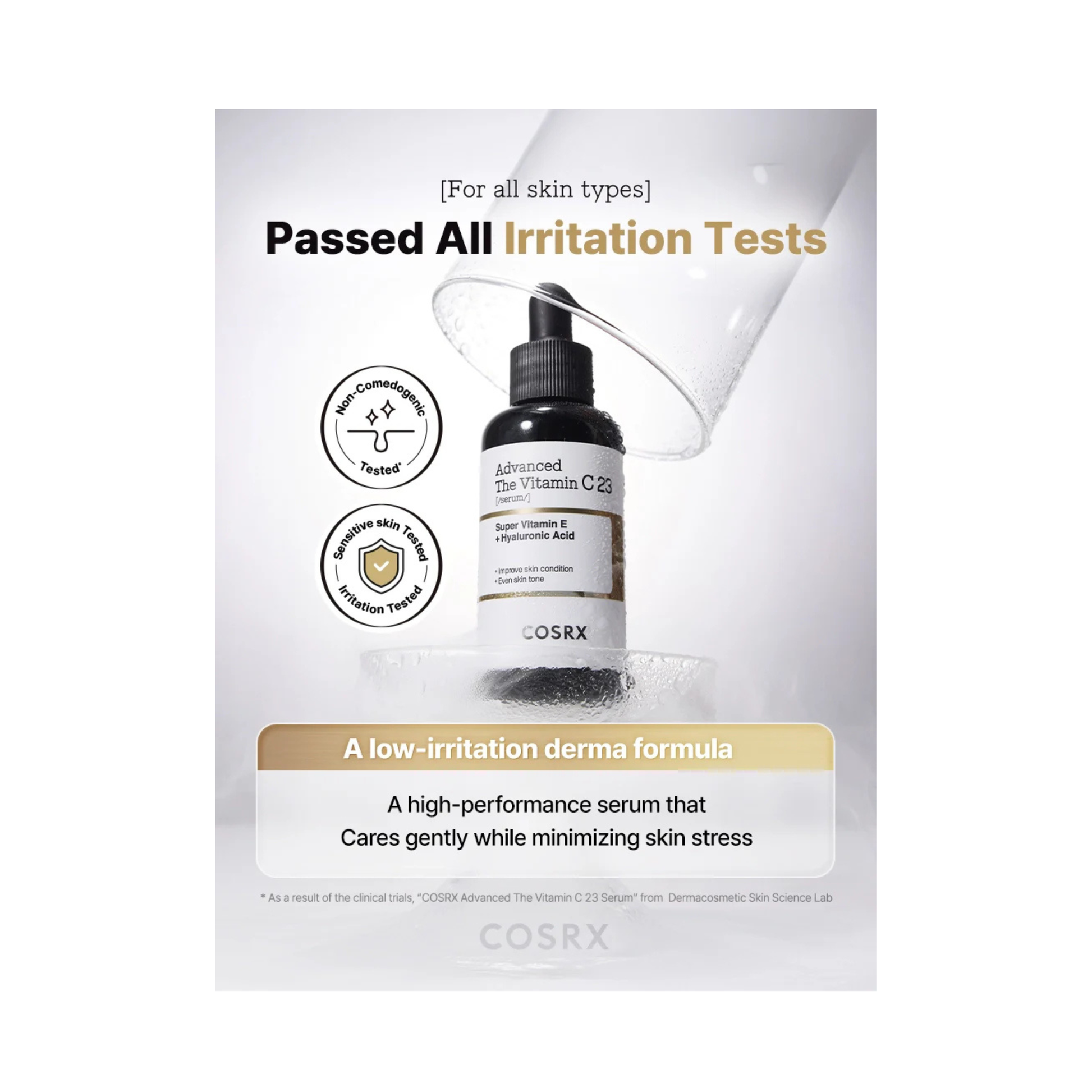 Cosrx the vitamin c 23 serum 20 ml ser antioxidant concentrat pentru luminozitate si uniformizarea nuantei pielii