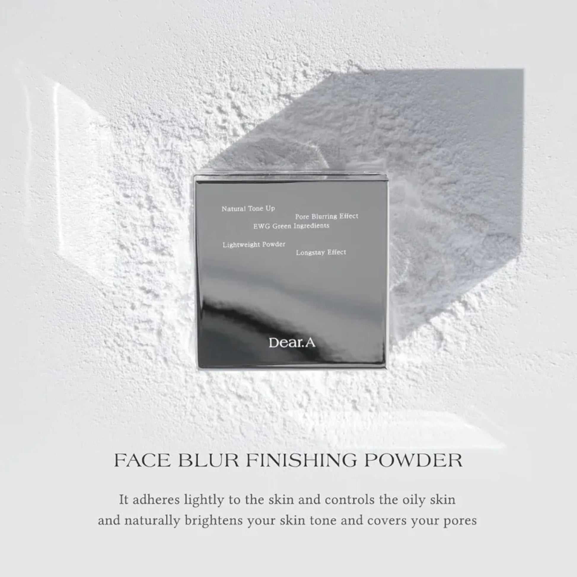 DEAR.A Face Blur Finishing Powder 8 g, pudra de fixare cu efect blur, matifiaza și netezeste porii