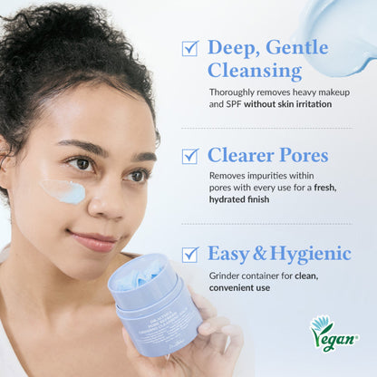 Dr. Althea Pore Refresh Grinding Cleansing Balm 50 ml, balsam demachiant care dizolva machiajul si curata porii