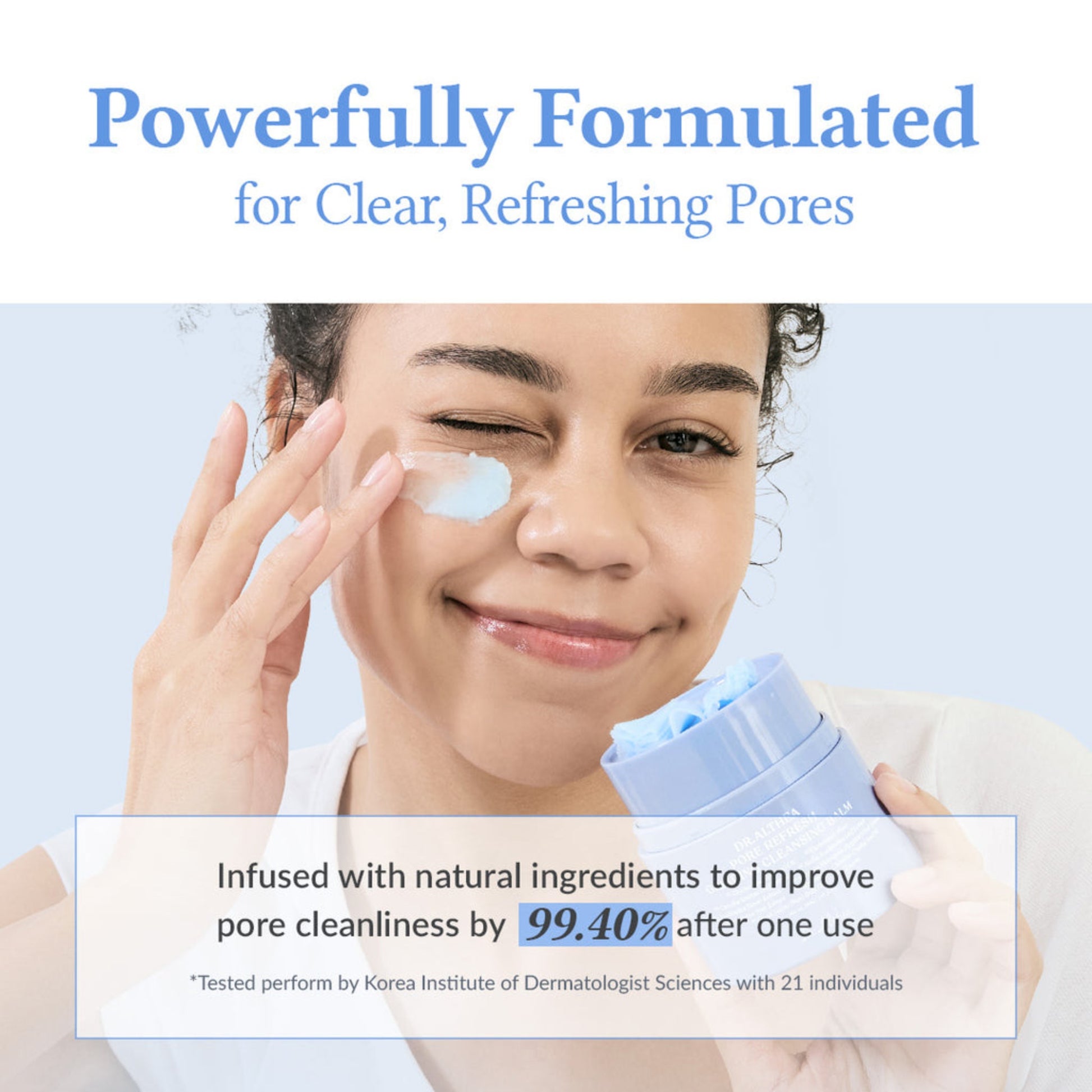 Dr. Althea Pore Refresh Grinding Cleansing Balm 50 ml, balsam demachiant care dizolva machiajul si curata porii