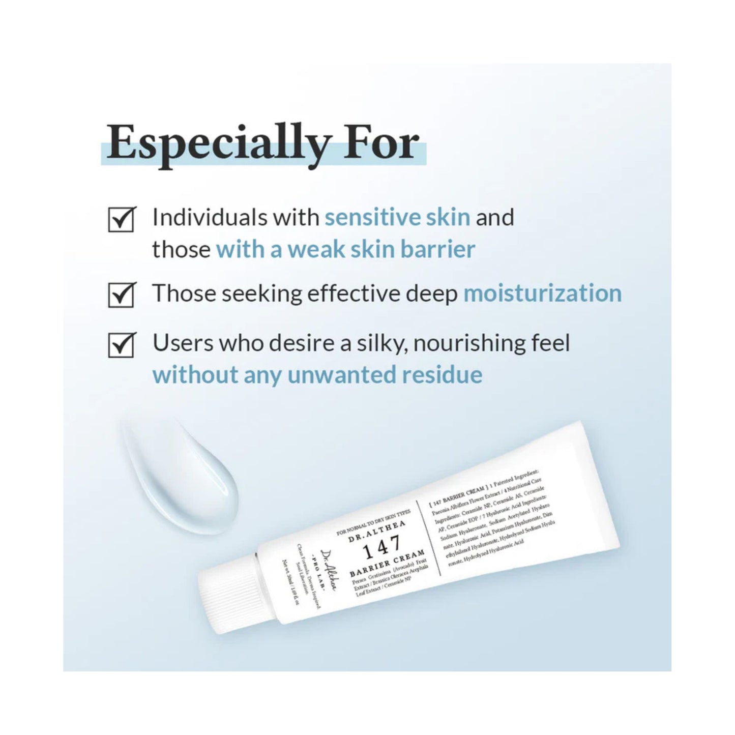 Dr. Althea pro lab 147 barrier cream 50 ml crema pentru cine este potrivita