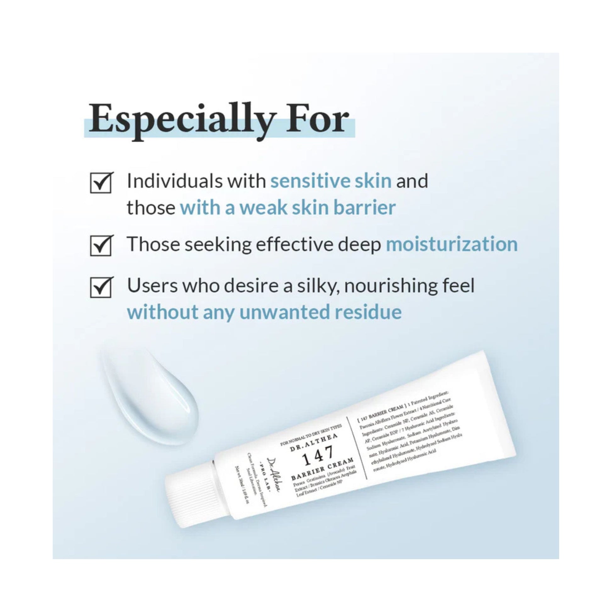 Dr. Althea pro lab 147 barrier cream 50 ml crema pentru cine este potrivita