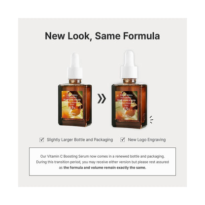Dr. Althea pro lab vitamin c boosting serum 30 ml ambalaj vechi si ambalaj nou, aceeasi formula