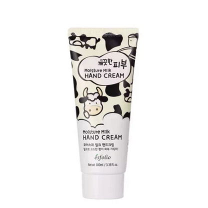 ESFOLIO Pure Skin Moisture Milk Hand Cream, cremă de mâini catifelată care hidratează intens și lasă pielea fină