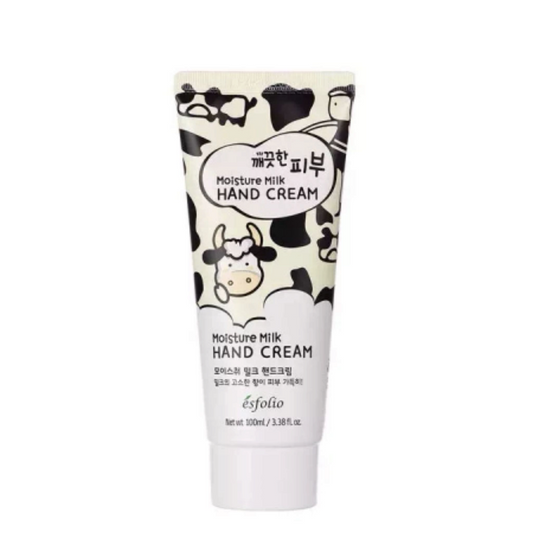ESFOLIO Pure Skin Moisture Milk Hand Cream, cremă de mâini catifelată care hidratează intens și lasă pielea fină