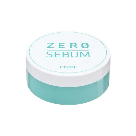 ETUDE Zero Sebum Drying Powder, pudră matifiantă care absoarbe sebumul și lasă pielea catifelată