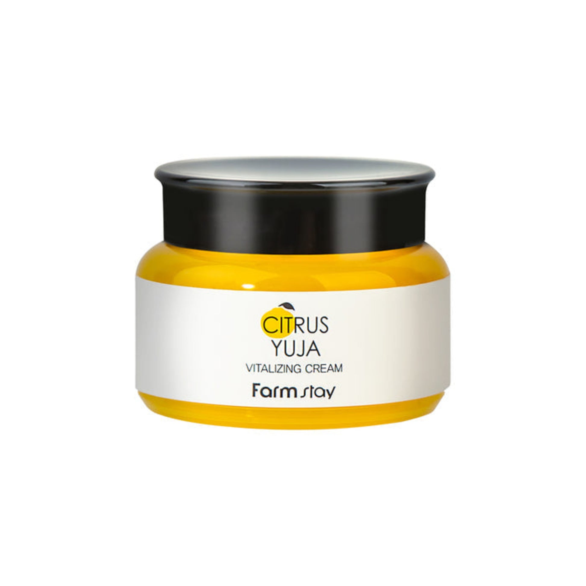 Crema hidratanta si iluminatoare cu yuja si vitamina C FarmStay, 100 ml, pentru ten tern