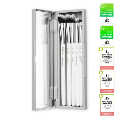 FILLIMILLI Eye Makeup Brush Set, set de 5 pensule pentru machiajul ochilor precis și uniform