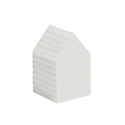 FILLIMILLI House Wave Sponge, set de 14 bureți de machiaj în formă de casă pentru aplicare precisă și uniformă