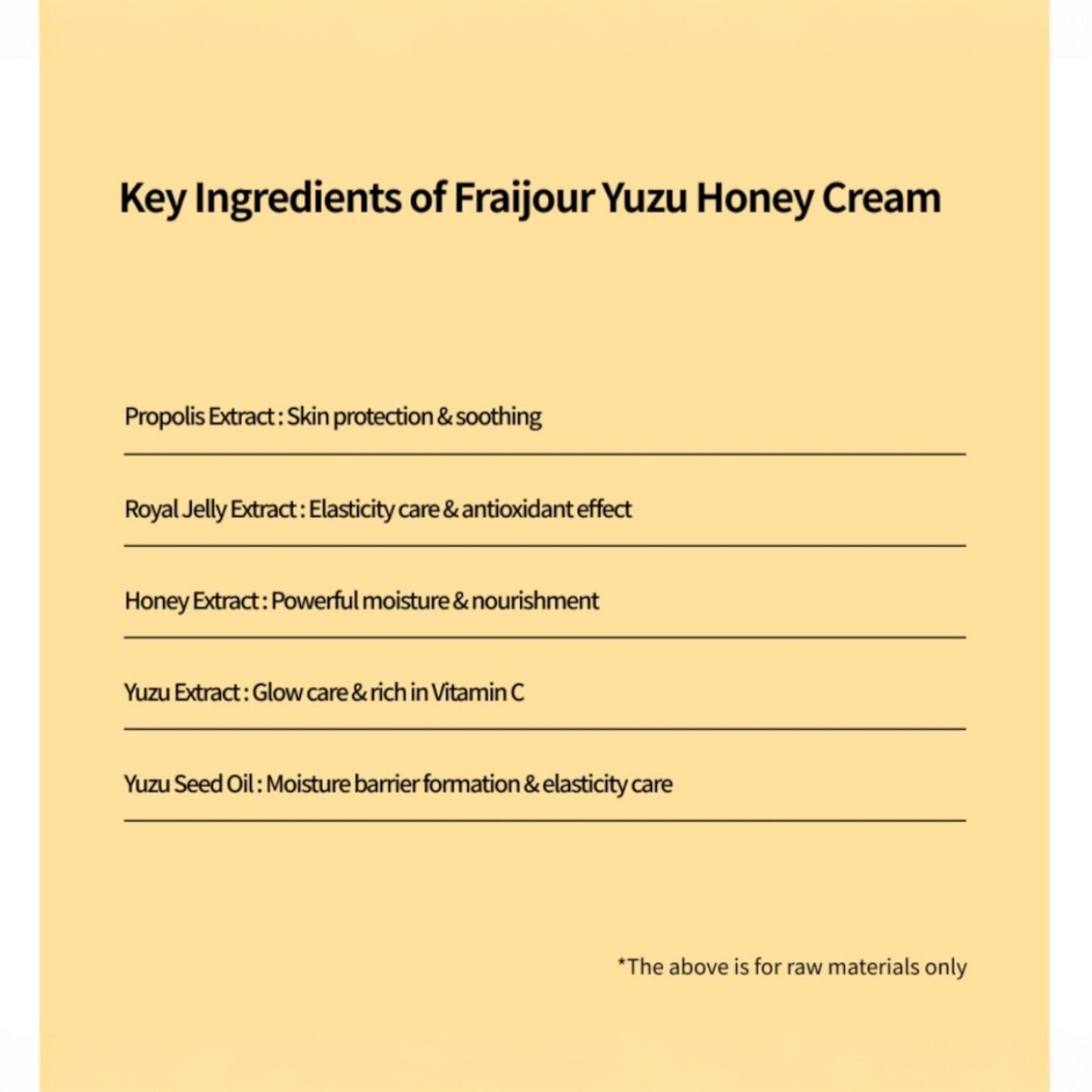 Crema Fraijour Yuzu Honey Enriched cu miere si yuzu pentru hidratare intensa, 50 ml