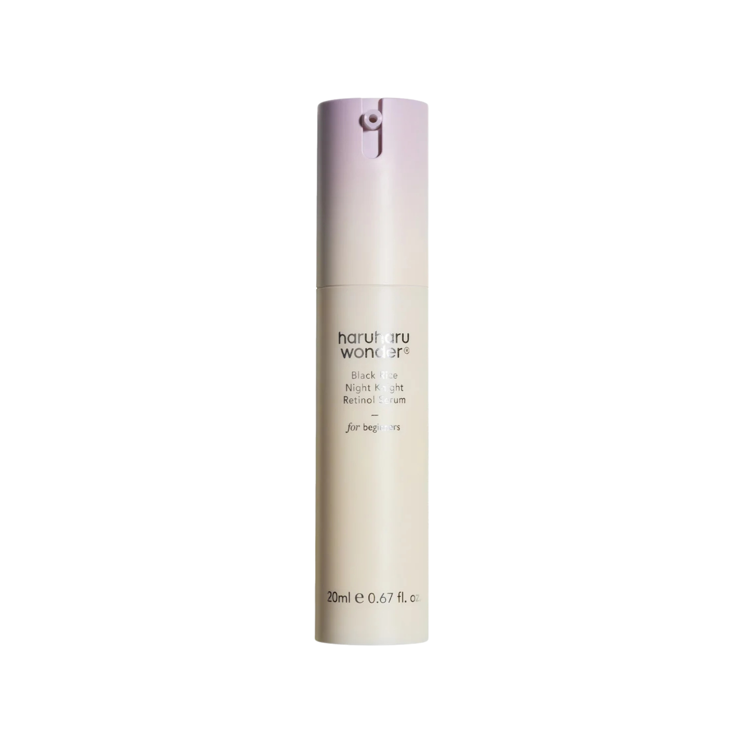 Haruharu Wonder black rice night knight retinol serum ser de noapte cu retinol pentru imbunatatirea texturii pielii si sustinerea fermitatii