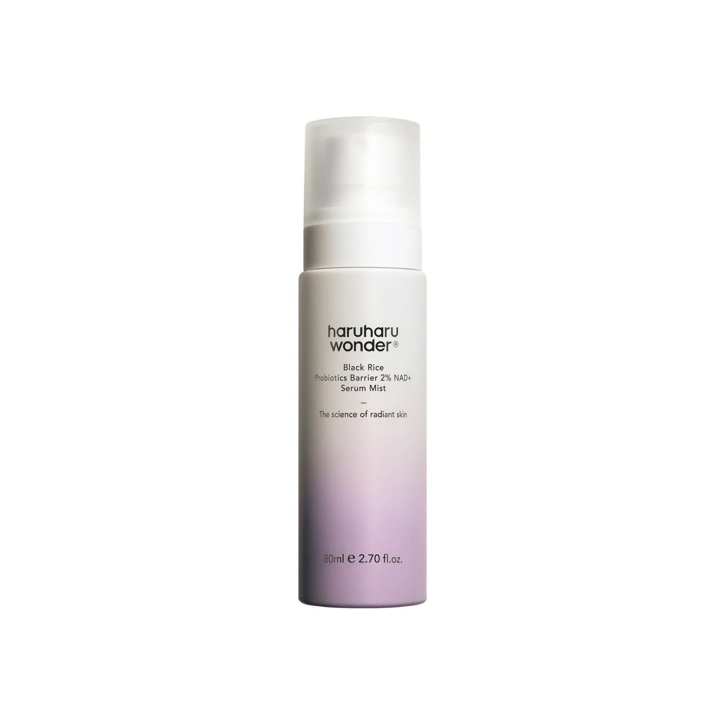 Haruharu Wonder Black Rice Probiotics Barrier 2% NAD+ serum mist pentru fata 80 ml