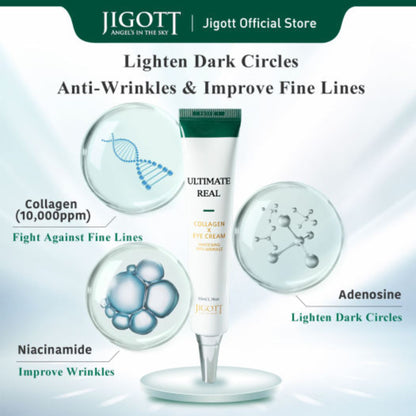 Crema ochi Jigott cu colagen hidrolizat pentru fermitate si hidratare zona ochilor
