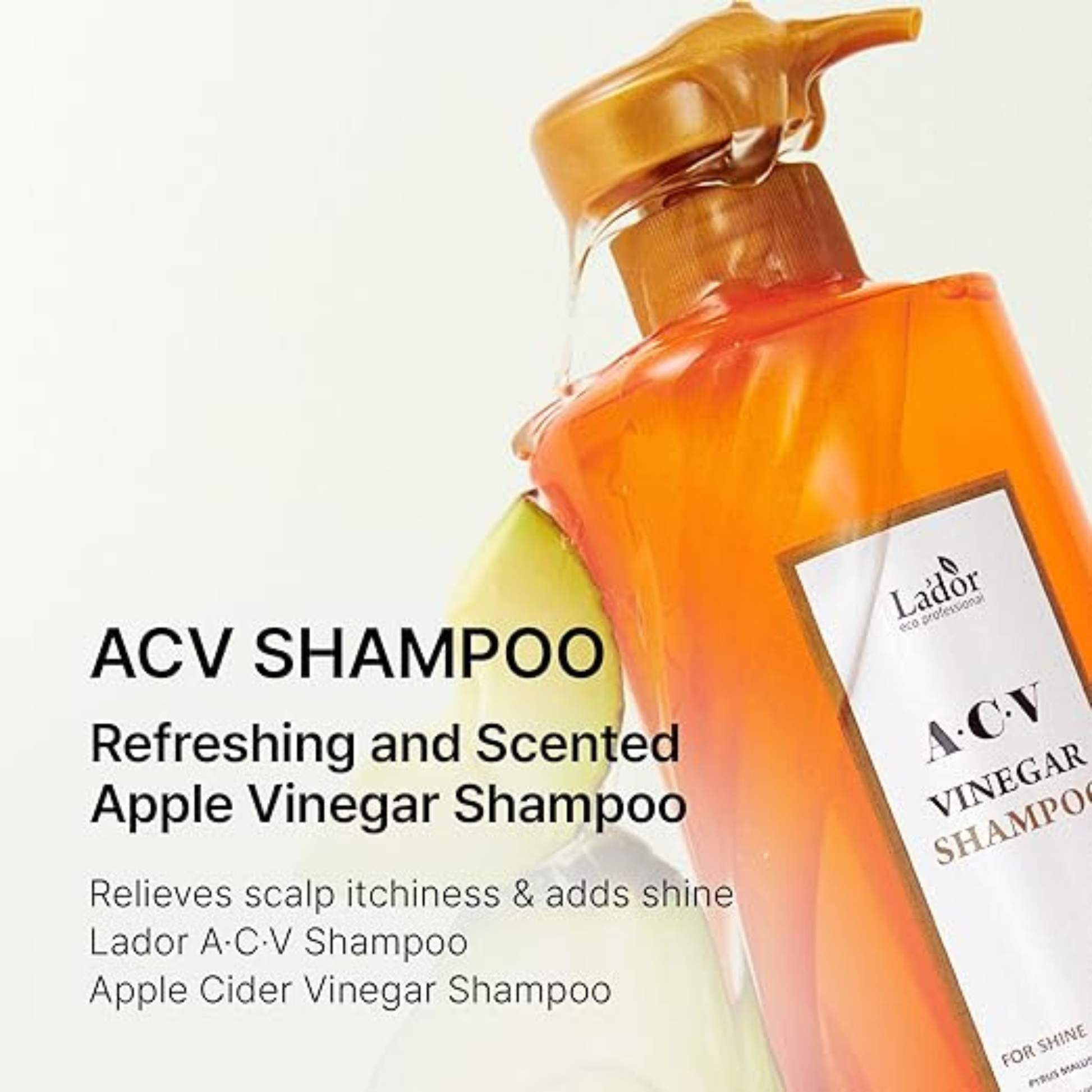 LADOR ACV Vinegar Shampoo, sampon cu otet de mere pentru scalp si par