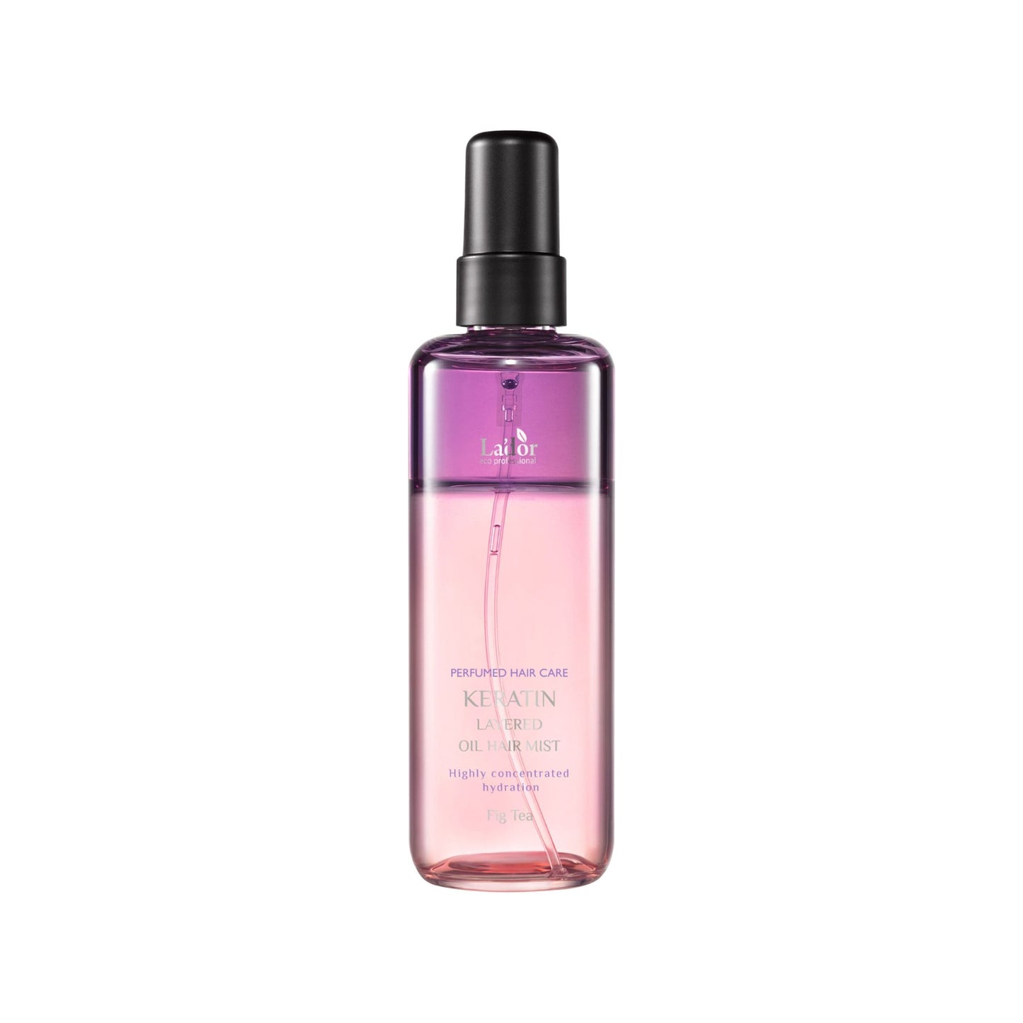 Lador Keratin Layered Oil Mist Fig Tea spray hidratant pentru par cu keratina 130 ml